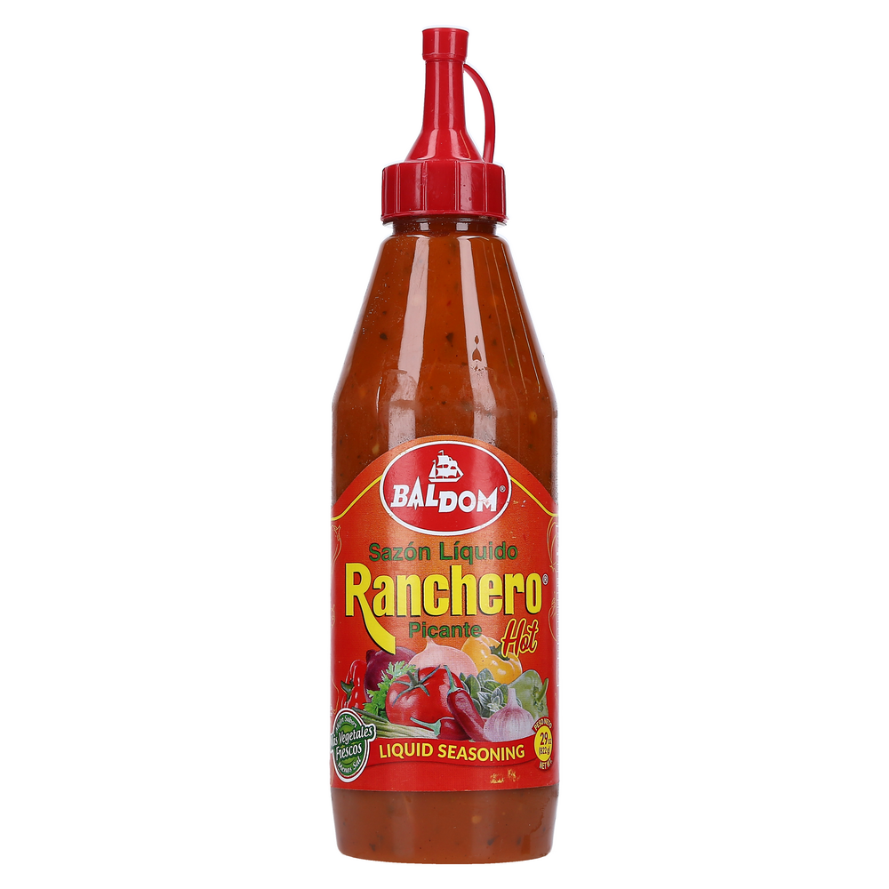 Ranchero Sazon Liq Hot 29oz Tiendas Garrido